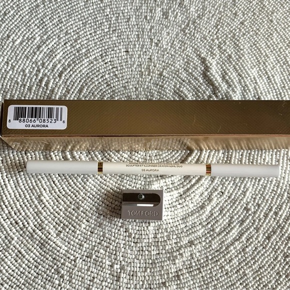 TOM FORD Soleil Shade And Illuminate Eye Kohl Duo #03 Aurora 0.05oz 1.68g NEW - Picture 3 of 8